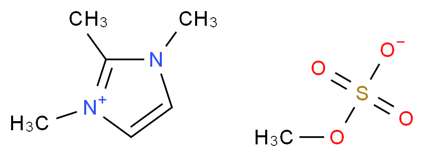 1,2,3-Trimethylimidazolium methyl sulfate_分子结构_CAS_65086-12-6)