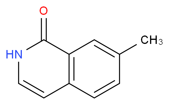 7-METHYLISOQUINOLIN-1(2H)-ONE_分子结构_CAS_26829-47-0)