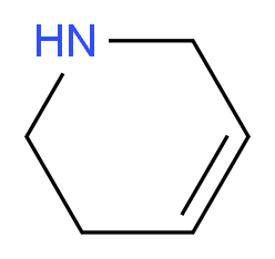 1,2,3,6-tetrahydropyridine_分子结构_CAS_694-05-3
