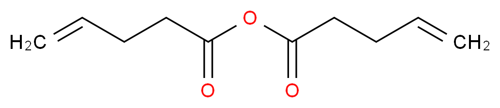 4-戊烯酐_分子结构_CAS_63521-92-6)