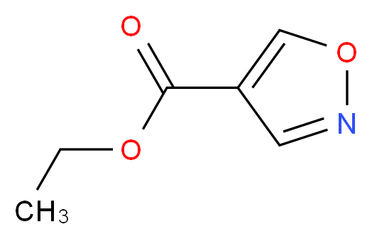 Ethyl isoxazole-4-carboxylate_分子结构_CAS_80370-40-7)