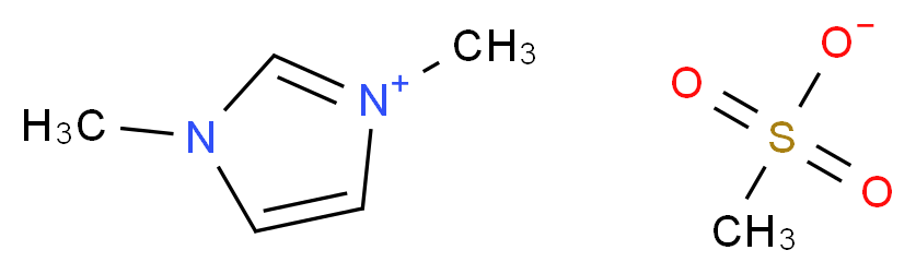 1,3-dimethyl-1H-imidazol-3-ium methanesulfonate_分子结构_CAS_521304-36-9