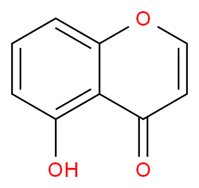 5-hydroxy-4H-chromen-4-one_分子结构_CAS_3952-69-0