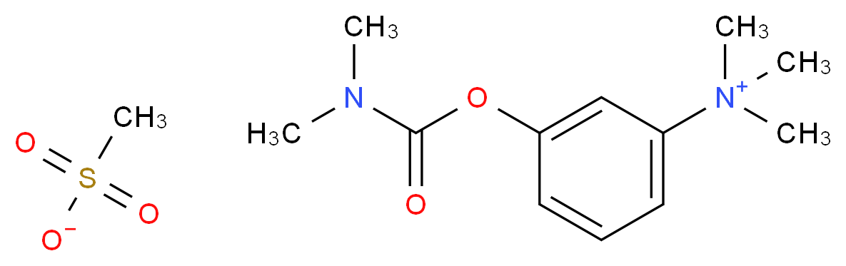 Neostigmine Mesilate_分子结构_CAS_51-60-5)