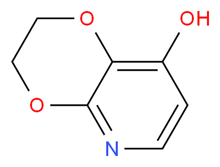 2,3-Dihydro-[1,4]dioxino[2,3-b]pyridin-8-ol_分子结构_CAS_)