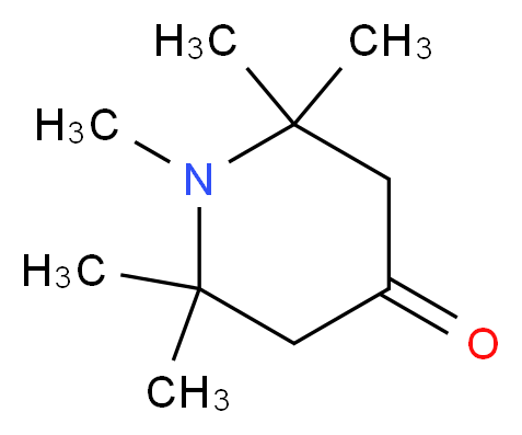 1,2,2,6,6-pentamethylpiperidin-4-one_分子结构_CAS_5554-54-1