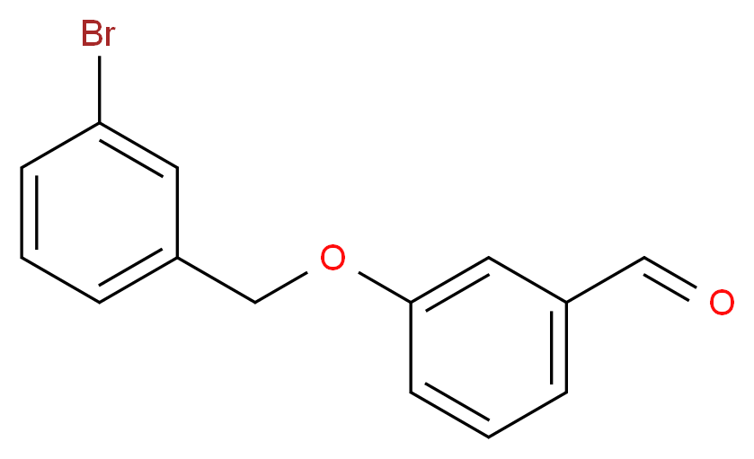 3-[(3-Bromobenzyl)oxy]benzaldehyde_分子结构_CAS_137489-76-0)