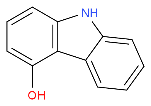 4-hydroxycarbazole_分子结构_CAS_52602-39-8)