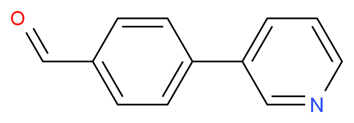 4-(Pyridin-3-yl)benzaldehyde_分子结构_CAS_127406-55-7)