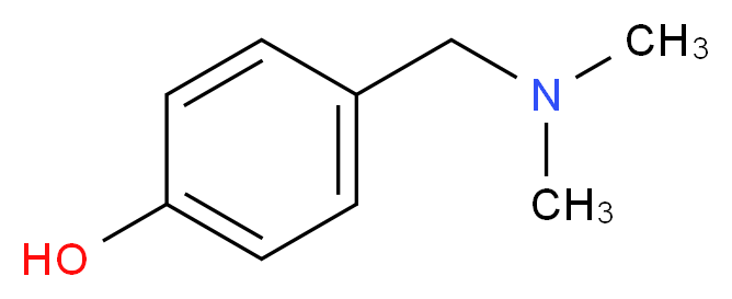 O/P-DIMETHYLAMINOMETHYL PHENOL_分子结构_CAS_103-87-7)