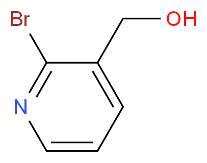 2-溴-3-吡啶甲醇_分子结构_CAS_131747-54-1)