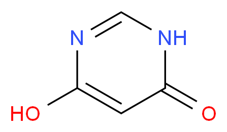 6-hydroxy-3,4-dihydropyrimidin-4-one_分子结构_CAS_1193-24-4