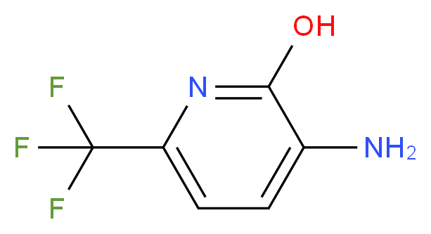 3-AMINO-2-HYDROXY-6-(TRIFLUOROMETHYL)PYRIDINE_分子结构_CAS_944904-43-2)