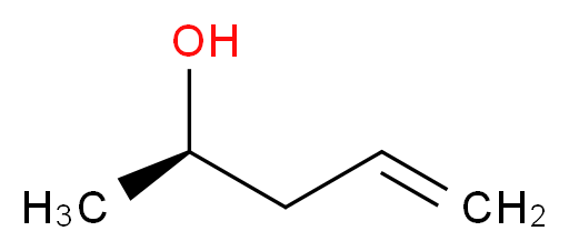 (R)-(-)-4-戊烯-2-醇_分子结构_CAS_64584-92-5)