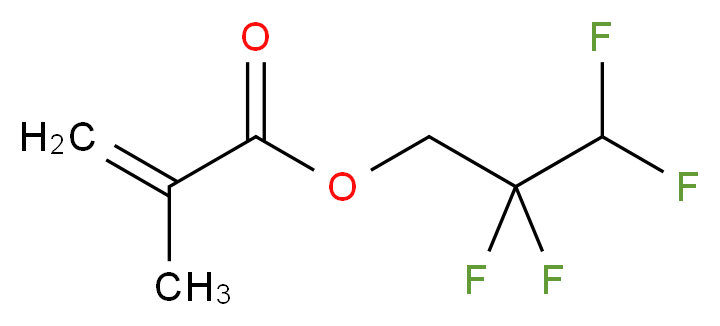 2,2,3,3-四氟丙基 甲基丙烯酸盐_分子结构_CAS_45102-52-1)