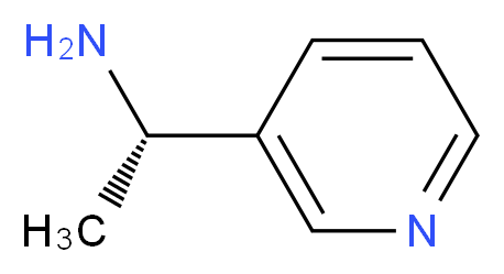 (S)-1-(Pyridin-3-yl)ethanamine_分子结构_CAS_27854-93-9)