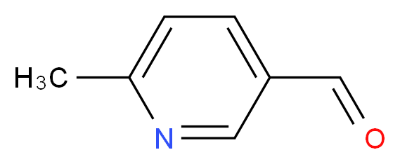 6-methylpyridine-3-carbaldehyde_分子结构_CAS_53014-84-9