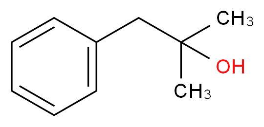 2-methyl-1-phenylpropan-2-ol_分子结构_CAS_100-86-7