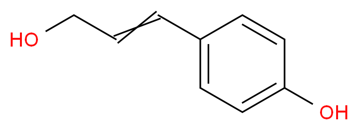 p-Coumaryl alcohol_分子结构_CAS_3690-05-9)