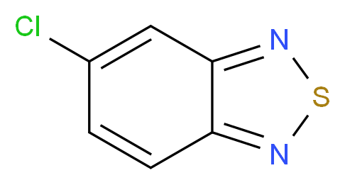 5-chloro-2,1,3-benzothiadiazole_分子结构_CAS_2207-32-1