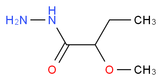 2-methoxybutanohydrazide_分子结构_CAS_1049749-93-0)