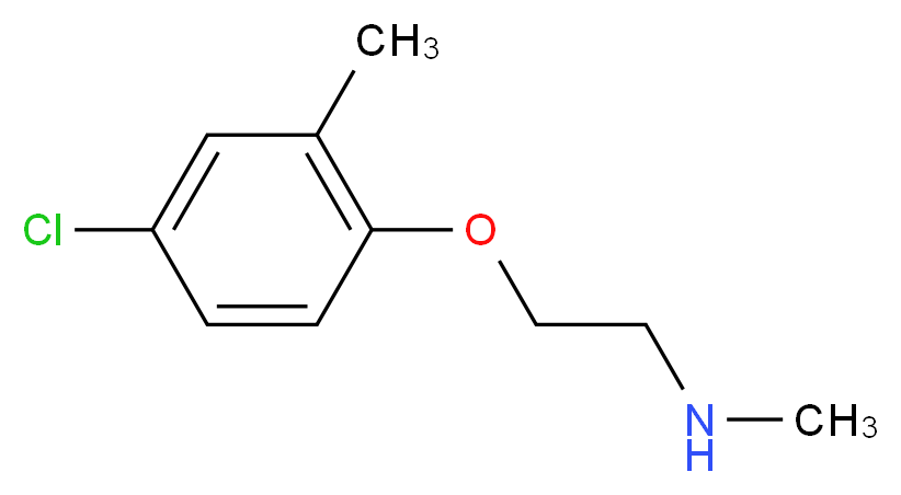 2-(4-chloro-2-methylphenoxy)-N-methylethanamine_分子结构_CAS_915921-50-5)