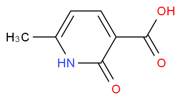 6-Methyl-2-oxo-1,2-dihydro-pyridine-3-carboxylic acid_分子结构_CAS_38116-61-9)