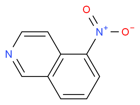 5-Nitroisoquinoline_分子结构_CAS_607-32-9)