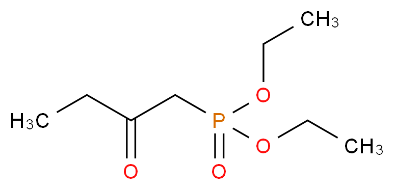 diethyl (2-oxobutyl)phosphonate_分子结构_CAS_1067-73-8