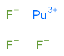 plutonium(3+) ion trifluoride_分子结构_CAS_13842-83-6