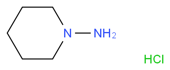 piperidin-1-amine hydrochloride_分子结构_CAS_63234-70-8)