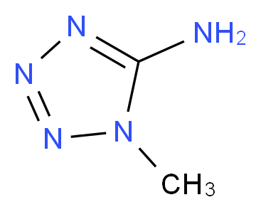 1-methyl-1H-1,2,3,4-tetrazol-5-amine_分子结构_CAS_)