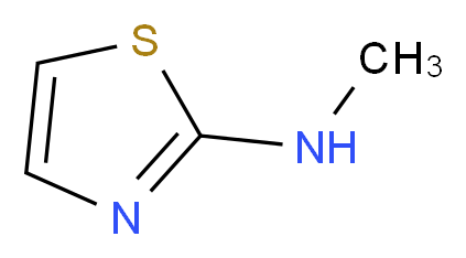 N-Methyl-2-thiazolamine_分子结构_CAS_6142-06-9)