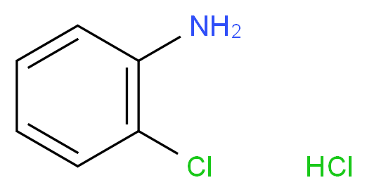 2-chloroaniline hydrochloride_分子结构_CAS_137-04-2