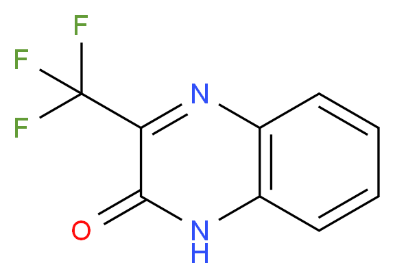 3-(trifluoromethyl)-1,2-dihydroquinoxalin-2-one_分子结构_CAS_58457-64-0