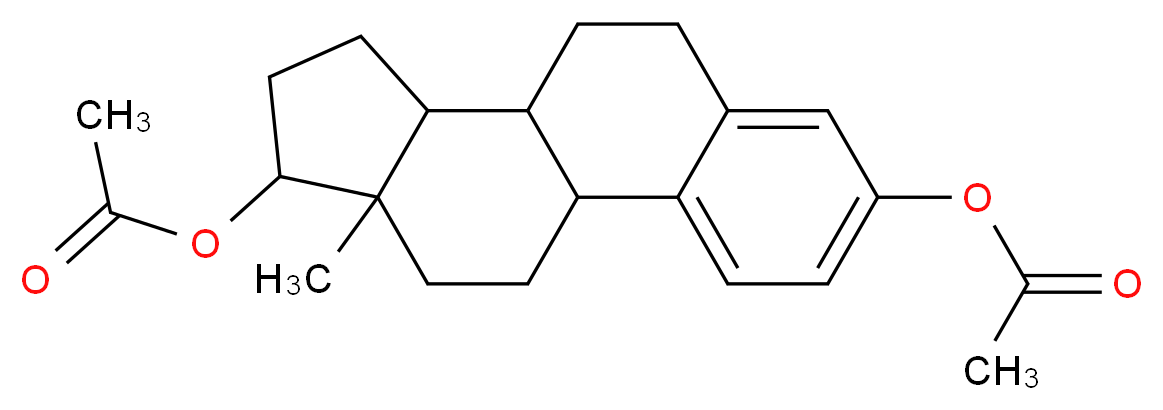 &beta;-ESTRADIOL DIACETATE_分子结构_CAS_3434-88-6)