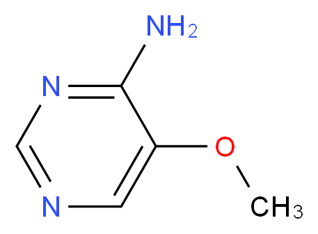 5-methoxypyrimidin-4-amine_分子结构_CAS_695-86-3