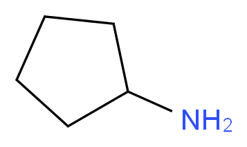 AMINOCYCLOPENTANE_分子结构_CAS_)