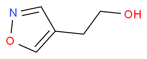 2-isoxazol-4-ylethanol_分子结构_CAS_884504-75-0)