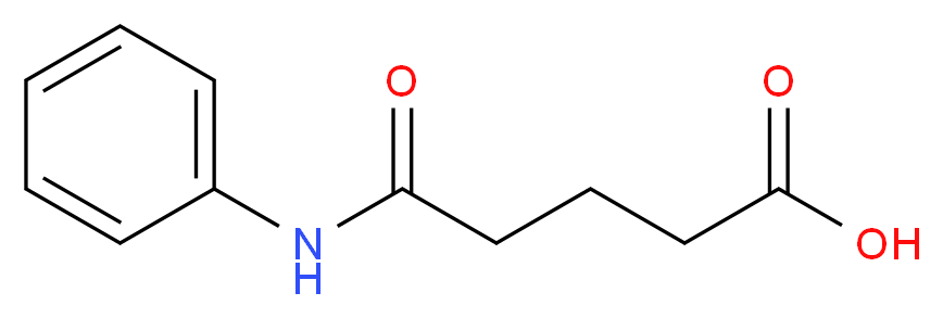 戊二酸单苯酰胺_分子结构_CAS_5414-99-3)