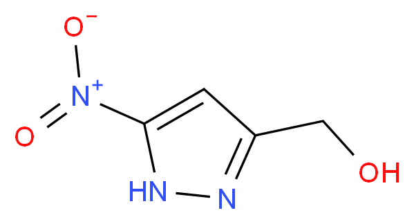 (5-Nitro-1H-pyrazol-3-yl)methanol_分子结构_CAS_1000895-25-9)