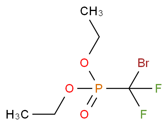 Diethyl (bromodifluoromethyl)phosphonate_分子结构_CAS_65094-22-6)