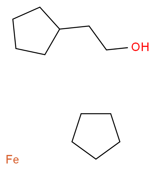 2-cyclopentylethan-1-ol cyclopentane iron_分子结构_CAS_53954-85-1