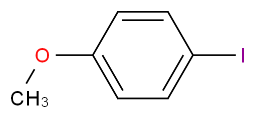 4-碘苯甲醚_分子结构_CAS_696-62-8)
