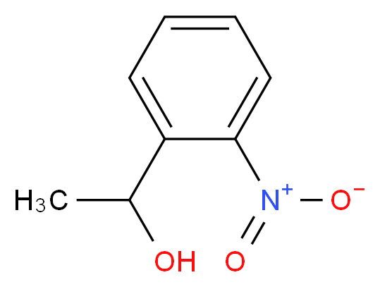 (R,S)-1-(2-Nitrophenyl)ethanol_分子结构_CAS_3205-25-2)