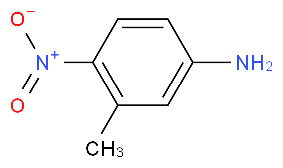 3-Methyl-4-nitroaniline_分子结构_CAS_611-05-2)