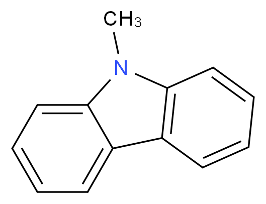 N-methylcarbazole_分子结构_CAS_1484-12-4)