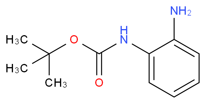 N-Boc-1,2-phenyldiamine_分子结构_CAS_146651-75-4)