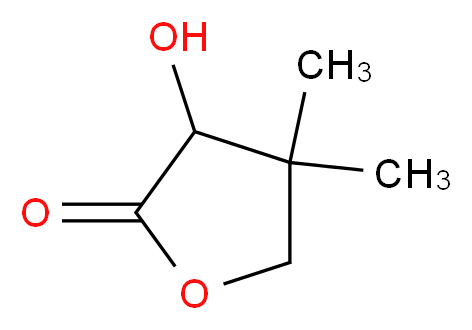 DL-PANTOYL LACTONE, 75% SOLUTION_分子结构_CAS_79-50-5)