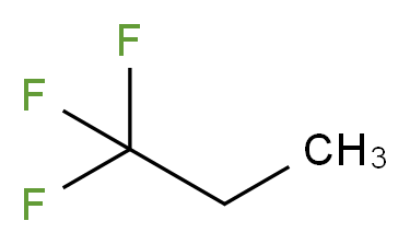 1,1,1-Trifluoropropane_分子结构_CAS_421-07-8)